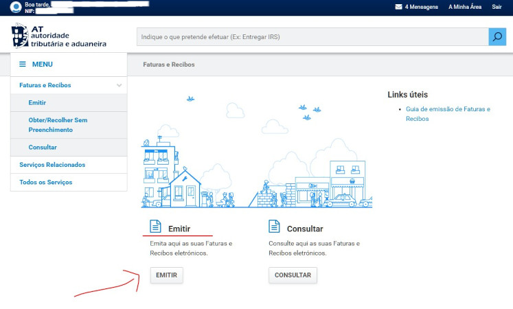 Emitir recibos verdes 2