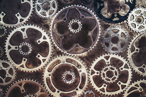 Engrenagens que simbolizam os procedimentos que t&ecirc;m que acontecer para o ato sexual